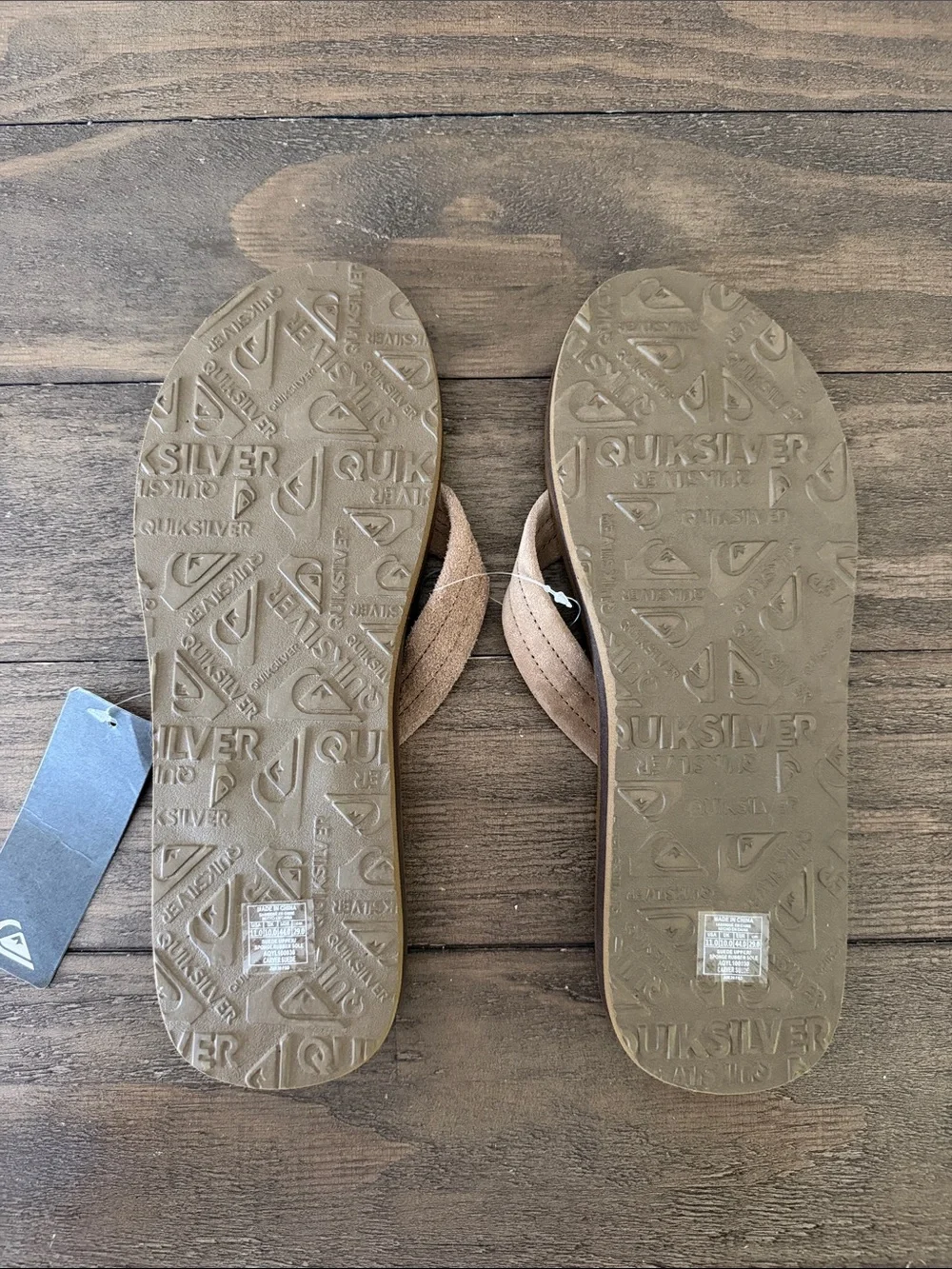Quiksilver Men’s Suade Size 11 Flip Flops